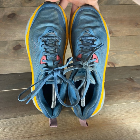 Hoka one challenger ATR 6 womens size 9.5 B shoes blue trail hiking sneakers - Picture 5 of 9